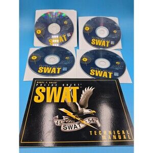 Police Quest SWAT - 4 Disc - Sierra - 36 Page Technical Manual